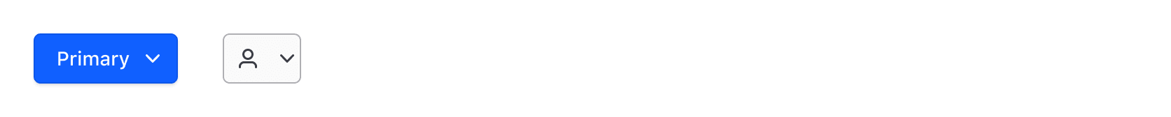 Example of the two toggle variant types